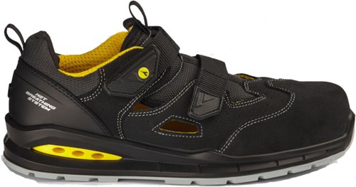 Diadora Werkschoen Run Net Sandaal 181144 S1PS C4663 | Black Anthracite C4663 | Maat 47 - 8053607621620