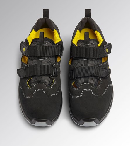 Diadora Werkschoen Run Net Sandaal 181144 S1PS C4663 | Black Anthracite C4663 | Maat 44 - 8053607621590-3