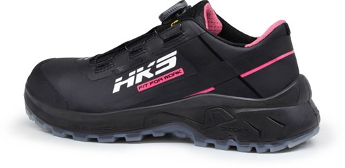 HKS Werkschoen AirGuard Pink Black BOA S3L Laag | Zwart | Maat 39 - 4040005667392-3