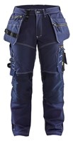 Blåkläder Werkbroek met stretch 17901370 | Zwart/Zwart | Maat C146 - 7330509868430-2