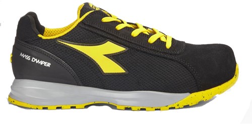 Diadora Werkschoen Glove Mds Text Low 181136 S1PS 80013 | Zwart 80013 | Maat 37 - 8053607611928