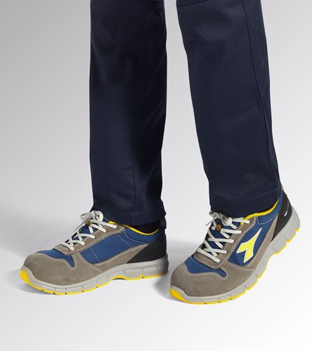 Diadora Werkschoen Run Text Low 181156 S1PS C4906 | Castle Rock Insignia Blue C4906 | Maat 44 - 8053607617630-2
