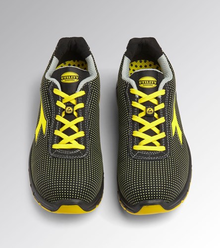 Diadora Werkschoen Run Atom Low 181153 S3S C0401 | Black Yellow Croms C0401 | Maat 46 - 8053607623730-3