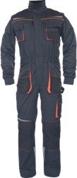 Cerva Emerton Stretch Overall 03560023 Grijs/Oranje | Kleur Grijs/Oranje | Maat 46 - 8591806313453