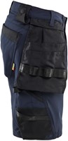 Blåkläder Korte Werkbroek 17021645 | Donker marineblauw/Zwart | Maat C46 - 7330509922767-3