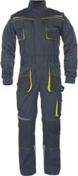Cerva Emerton Stretch Overall 03560023 Zwart/Geel | Kleur Zwart/Geel | Maat 48 - 8591806313590