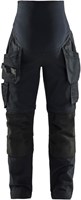 Blåkläder Zwangerschapsbroek 71031344 | Zwart | Maat XXL - 7330509887462