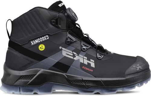 HKS Werkschoen Pioneer BOA S3S Hoog + KN | Zwart | Maat 40 - 4040005162408