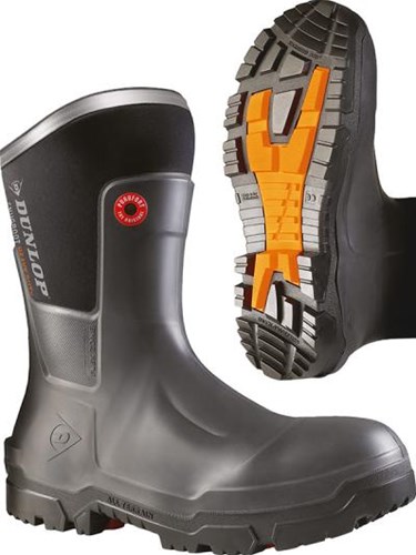 Dunlop Veiligheidslaars LG8HU42 Zware uitvoering Snugboot S5 | Zwart | Maat 47 - 8713197058090-2