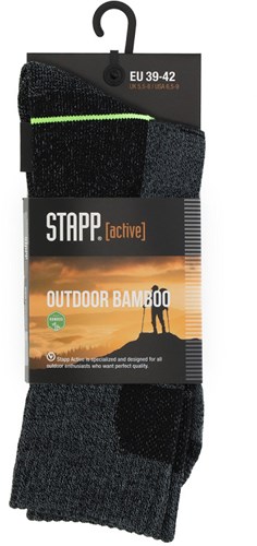 Stapp Active Outdoor Bamboo 29600 | Donkergrijs 6550 | Maat 48 - 8719534312764
