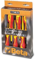 Beta 1273MQ/D6 Schroevendraaierset | Sleuf + Phillips | VDE | 6-Delig - 012730851