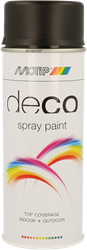 MOTIP Deco Lak | Mat | RAL 9005 | 400ml - 01601