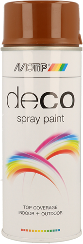 MOTIP Deco Lak | Hoogglans | RAL 8007 | 400ml - 01624