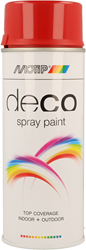 MOTIP Deco Lak | Hoogglans | RAL 3002 | 400ml - 01640