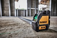 DeWalt DW088CG Kruislijnlaser Groen 15m - DW088CG-XJ-3
