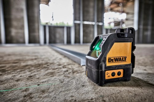 DeWalt DW088CG Kruislijnlaser Groen 15m - DW088CG-XJ-3