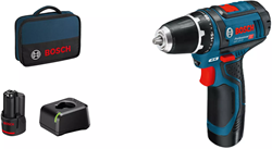 Bosch Blauw GSR 12V-15 Accuschroefboormachine | 12V 2.0Ah Li-ion - 060186810F