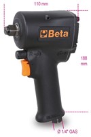 Beta Compact reversible impact wrench 1927XM - 019270030