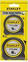 Stanley handgereedschap Tylon rolbandmaatset - 5m / 8m | STHT0-74260 - STHT0-74260-2