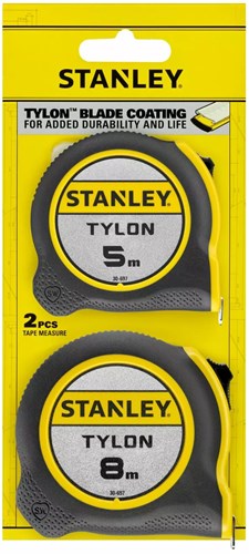 Stanley handgereedschap Tylon rolbandmaatset - 5m / 8m | STHT0-74260 - STHT0-74260-2