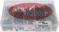Dynaplus 7-Vaks Organizer Verzinkt/Ar Tx | gevuld met 325 schroeven - 0289.01.10310