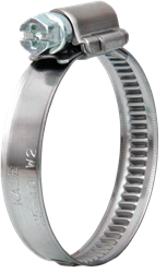 pgb-Europe PGB-FASTENERS | Wormslangklem W2 D.3017L Ø 80x100 A2/Zn | 50 st 03017LW20080001003