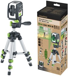 Laserliner SmartCross-Laser Groene Kruislijnlaser GX Work SET - 036.733E