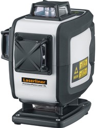 Laserliner PrecisionPlane-Laser 4G Pro | Driedimensionele laser met 4 groene 360°-lasercirkels - 039.600L