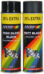 MOTIP Hoogglans | Zwart | 500ml - 04005