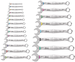 Wera 6003 Joker 22 set 1 | Ringsteeksleutel-set | 22-delig - 05020232001