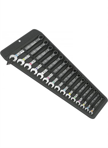 Wera 6003 joker | steek -en ringsleutel-set | 15-delig - 05020302001 afbeelding