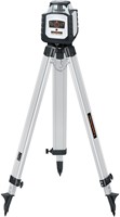 Laserliner Cubus 210 S | Set | Rotatielaser | Licht-statief 150 cm | Telescopische nivelleerlat 4 m | Laserontvanger - 052.205A