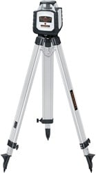 Laserliner Cubus 210 S | Set | Rotatielaser | Licht-statief 150 cm | Telescopische nivelleerlat 4 m | Laserontvanger - 052.205A