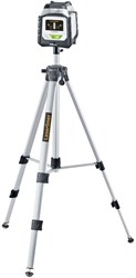 Laserliner DuraPlane G360 Set | Accu lijnlaser groen 7.4V 60m met statief en baak (1x 2.0Ah accu + netadapter) - 052.555A