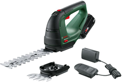 Bosch Groen AdvancedShear 18V-10 Accu Buxus- en grasscharenset | 2.0 Ah accu + Oplader | In doos - 0600857000