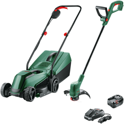 Bosch Groen EasyMower 18V-32-200 + EasyGrassCut 18V-26 BT | 18V | 1 x 4,0 Ah accu + AL1830 lader 06008B9D02