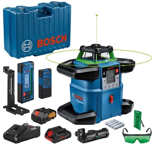 Bosch Blauw GRL 650 CHVG | Rotatielaser | Set | GBA ProCORE18V 4,0 Ah + Gal 18V- 40 - 0601061V00