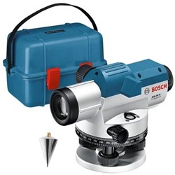 Bosch Blauw GOL 20 G Professional | Optisch Nivelleertoestel | incl. koffer en accessoire-set - 0601068401