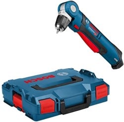 Bosch Blauw GWB 12V-10 Solo Haakse boormachine | zonder accu's en lader in L-boxx - 0601390909