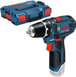 Bosch Blauw GSR 12V-15 accu/boorschroevendraaier | zonder accu's en lader | in L-Boxx - 060186810D