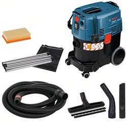 Bosch Blauw GAS 35 L AFC | Nat-/droogzuiger | inclusief accessoires - 06019C32W0