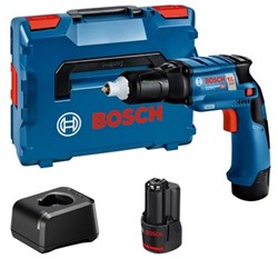 Bosch Blauw GTB 12V-11 Professional | Accu Droogbouwschroevendraaier | GBA 12V 2.0Ah | in L-BOXX - 06019E4007