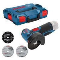 Bosch Blauw GWS 12V-76 Haakse accu slijpmachine | In L-Boxx | zonder accu's en lader - 06019F2003