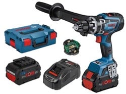 Bosch Blauw GSR 18V-150 C Professional | Accu Schroefboormachine 2x 8.0Ah ProCORE accu in L-BOXX - 06019J5005