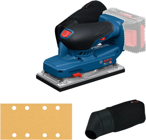 Bosch Blauw GSS 18V-18 | Accu Vlakschuurmachine | 18V | Zonder accu's en lader - 06019R7000