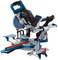 Bosch Blauw GCM 18V-216 DC Professional Accu kap- en verstekzaag | BITURBO | excl. accu en lader - 0601B47000