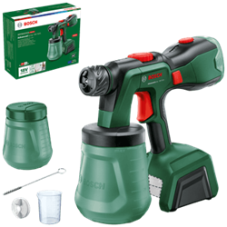 Bosch Groen AdvancedSpray 18V-500 Accuverfspuit | Zonder accu en lader - 0603208200