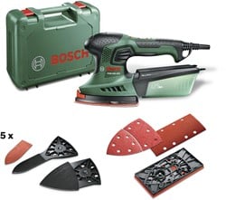 Bosch Groen PSM 200 AES | multischuurmachine | 200W | 2 accessoires - 06033B6001