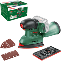 Bosch Groen UniversalSander 18V-10 BT Accumultischuurmachine | 18V | Zonder accu en lader - 06033E3100