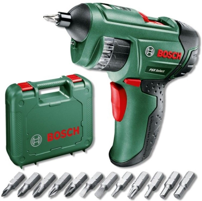 Stereotype journalist Spoedig Bosch Groen PSR Select 3.6V Li-Ion accu schroevendraaier set (1.5Ah accu) in koffer - 0603977005 ToolMax Stereotype journalist Spoedig Bosch Groen PSR Select 3.6V Li-Ion accu schroevendraaier set (1.5Ah accu) in koffer - 0603977005 ToolMax